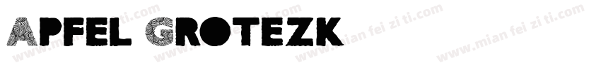 Apfel Grotezk字体转换